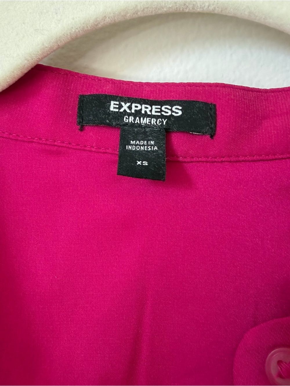 Express Flutter Sleeve Button Up - Picture 6 of 6